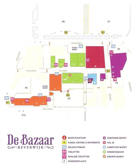 zwarte markt beverwijk plattegrond